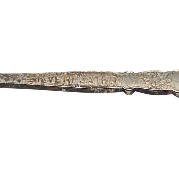 San Diego Zoo Silver Plated Souvenir Spoon Koala Royal Poland Collectible - Picture 3 of 8